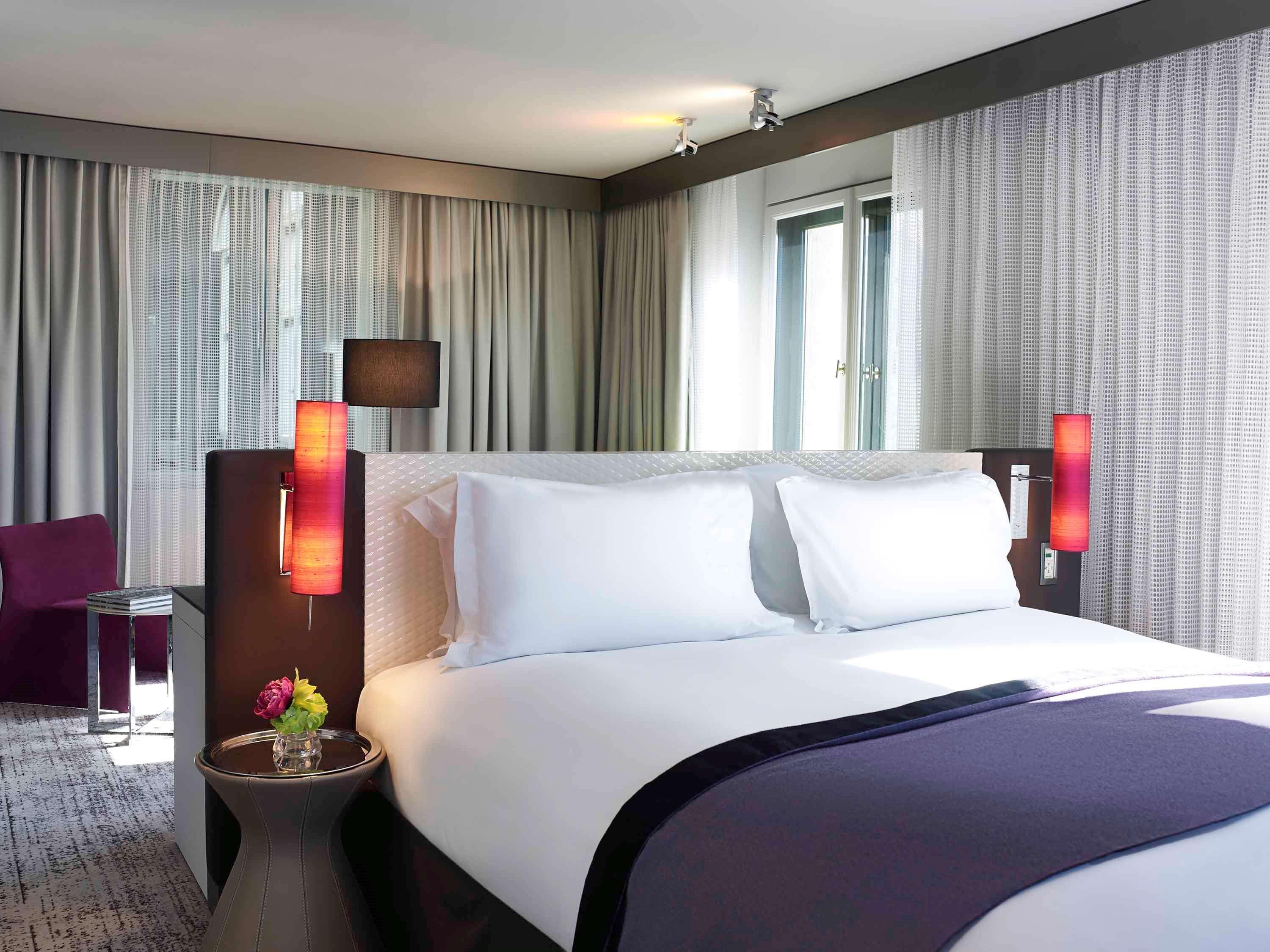 Sofitel Munich Bayerpost Hotel Exterior foto A bedroom at the hotel