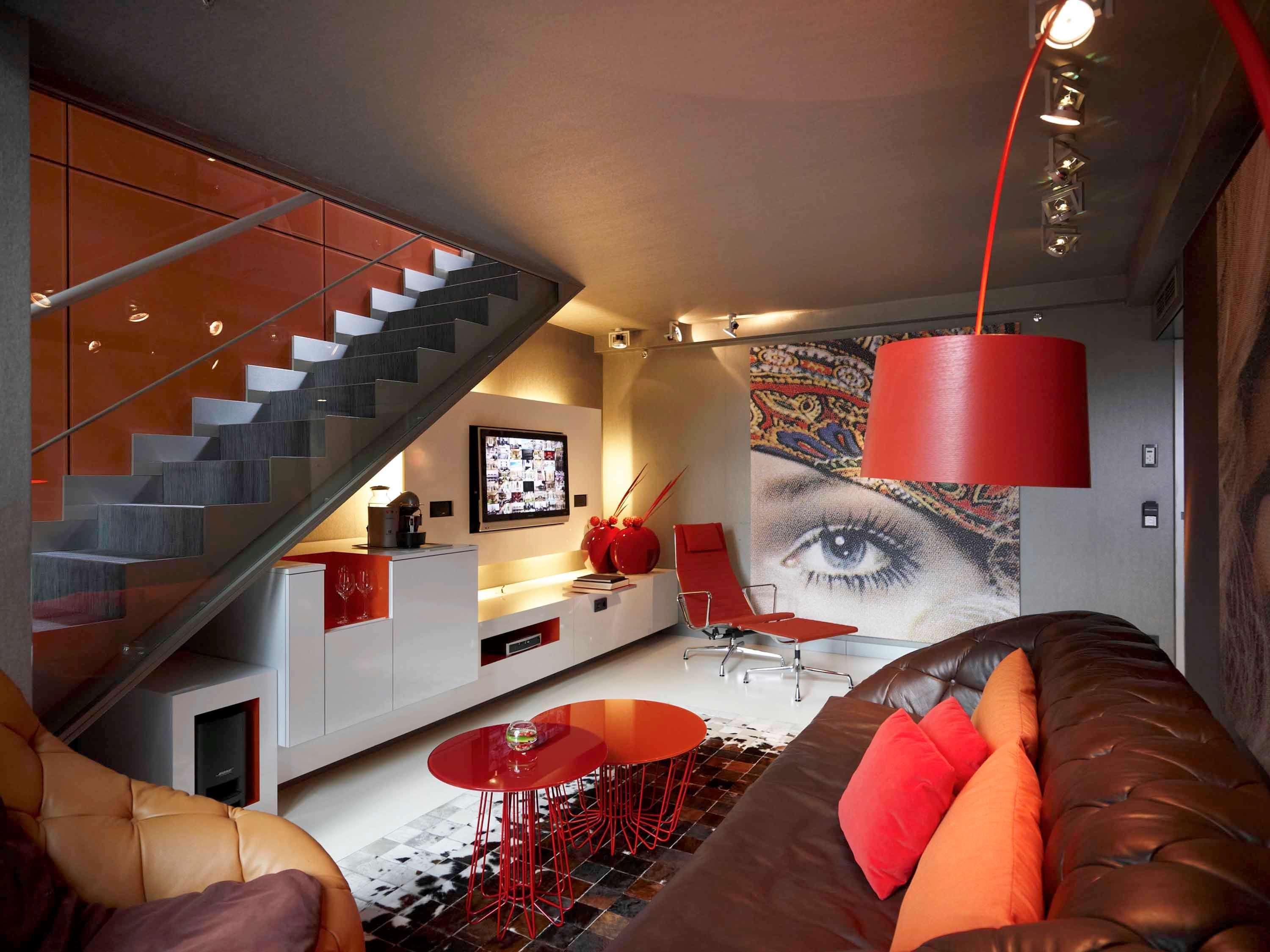 Sofitel Munich Bayerpost Hotel Exterior foto Interior of a suite at the Mandarin Oriental