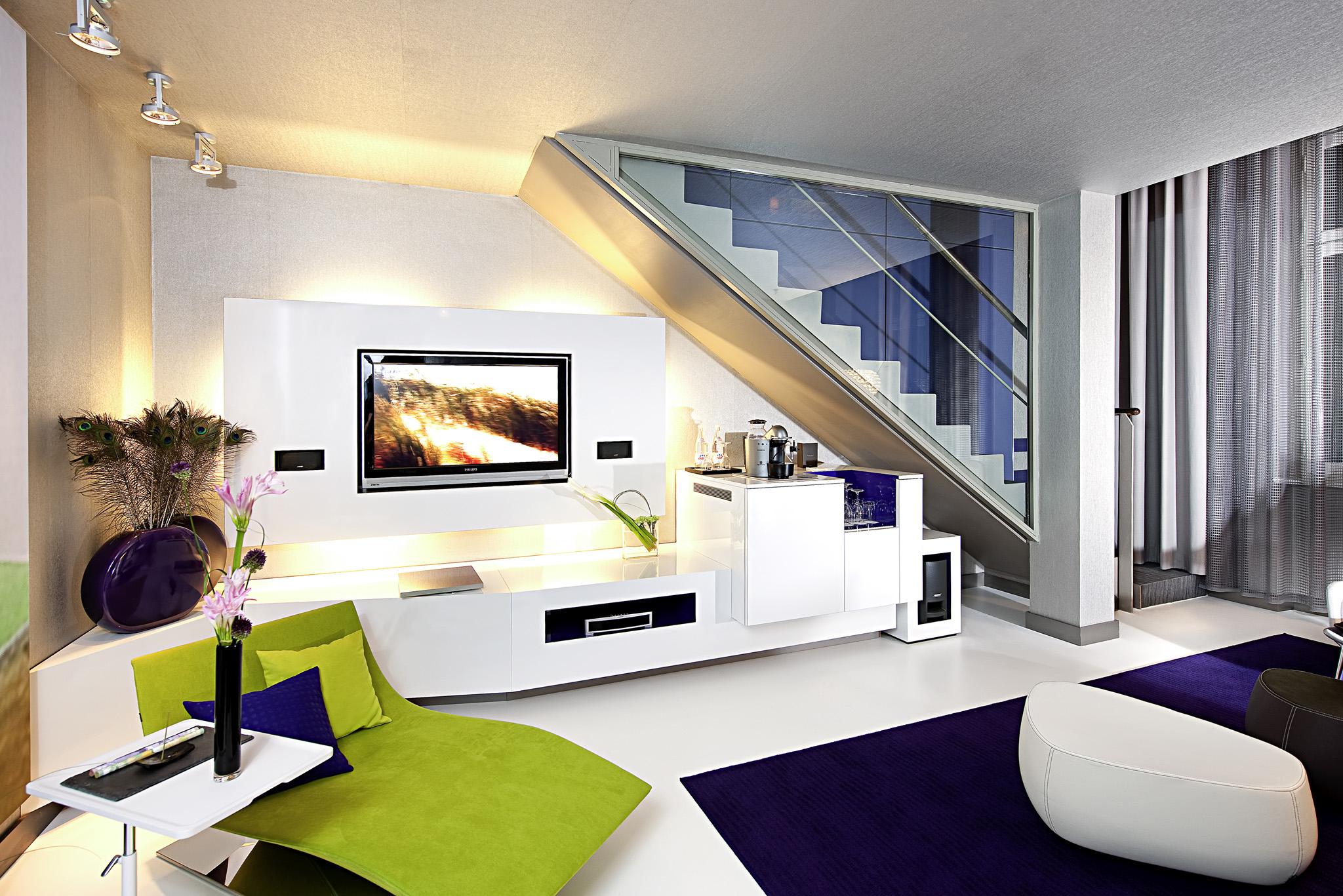 Sofitel Munich Bayerpost Hotel Exterior foto A living room